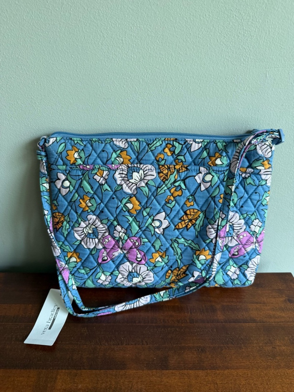 VERA BRADLEY Large Hipster Wild Prairie